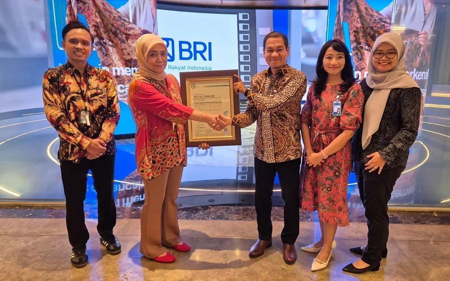 BRI Bersertifikasi ISO/IEC 25000